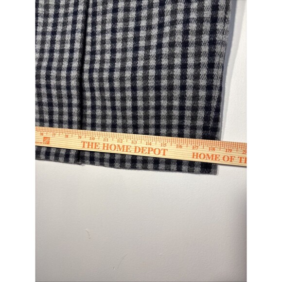 Everlane The Italian ReWool Cocoon Coat Navy/Gray Check Women's Size XXS New - Picture 8 of 16
